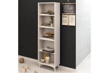 Mod Design Bokhylla Smal - Vit - Förvaring - Hylla - Bokhylla