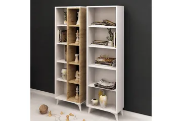 Mod Design Bokhylla - Trä/Vit - Förvaring - Hylla - Bokhylla