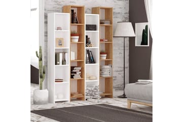 Mod Design Bokhylla - Trä/Vit - Förvaring - Hylla - Bokhylla