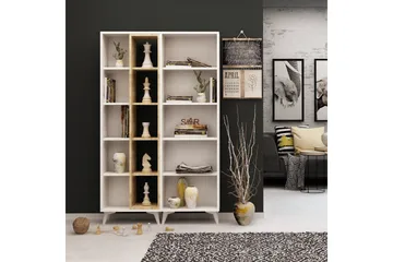 Mod Design Bokhylla - Trä/Vit - Förvaring - Hylla - Bokhylla