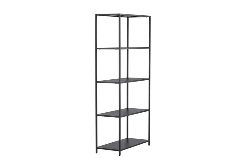 Montevideo Svart Bokhylla 70 cm i Metall - Svart - Förvaring - Hylla - Bokhylla