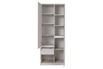 Najera Bokhylla 80 cm - Svart/Trä - Förvaring - Hylla - Bokhylla