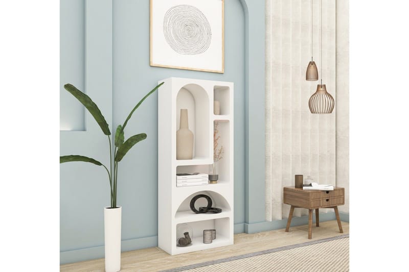 Najrana Bokhylla 60 cm - Vit - Förvaring - Hylla - Bokhylla