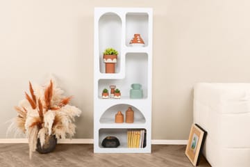 Najrana Bokhylla 60 cm - Vit - Förvaring - Hylla - Bokhylla