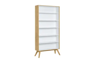 Nature Bokhylla 101 cm i Ek - Vit|Beige - Förvaring - Hylla - Bokhylla