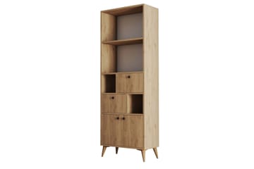 Bokhylla Ninova 69 cm - Ek - Förvaring - Hylla - Bokhylla