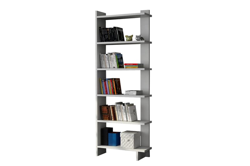 Ordelle Bokhylla 47 cm i Målat Trä - Vit - Förvaring - Hylla - Bokhylla