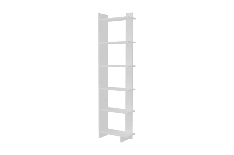 Ordelle Bokhylla 47 cm i Målat Trä, Vit