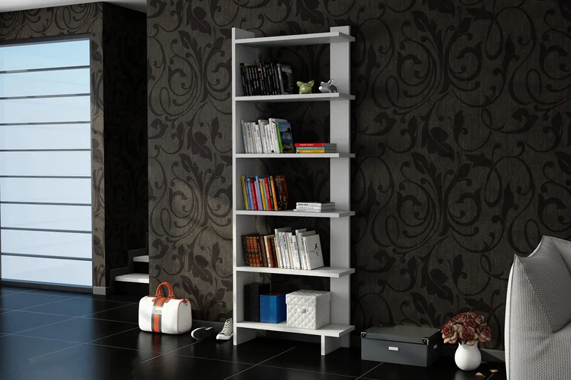 Ordelle Bokhylla - Vit - Förvaring - Hylla - Bokhylla