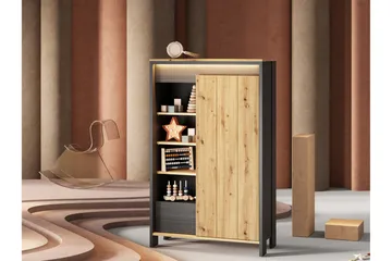 Rathmore Bokhylla 87x38 cm - Svart - Förvaring - Hylla - Bokhylla