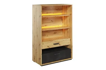 Rathmore Bokhylla 90x42 cm Black - Förvaring - Hylla - Bokhylla