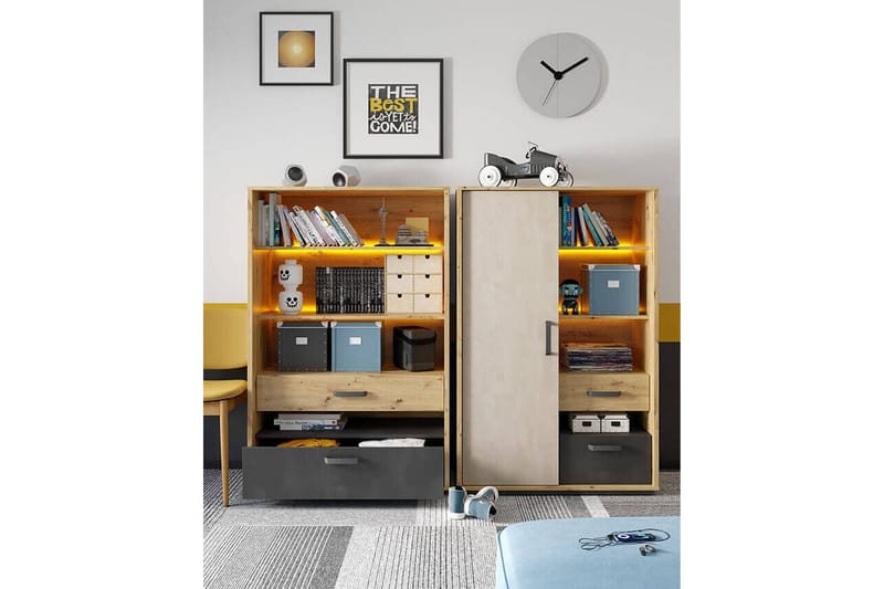 Rathmore Bokhylla 90x42 cm Black - Förvaring - Hylla - Bokhylla