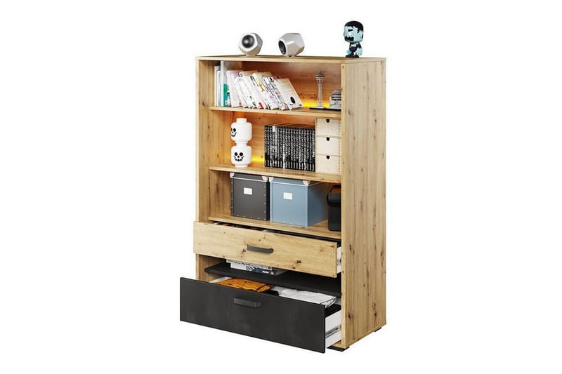 Rathmore Bokhylla 90x42 cm Black - Förvaring - Hylla - Bokhylla