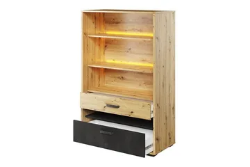 Rathmore Bokhylla 90x42 cm NO_BRAND Black - Förvaring - Hylla - Bokhylla