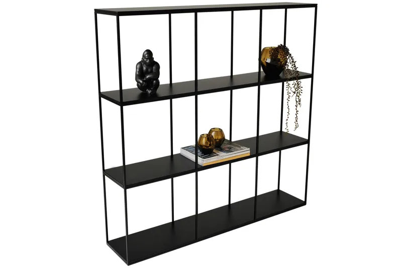 Recard Vägghylla 25 cm - Svart - Förvaring - Hylla - Bokhylla