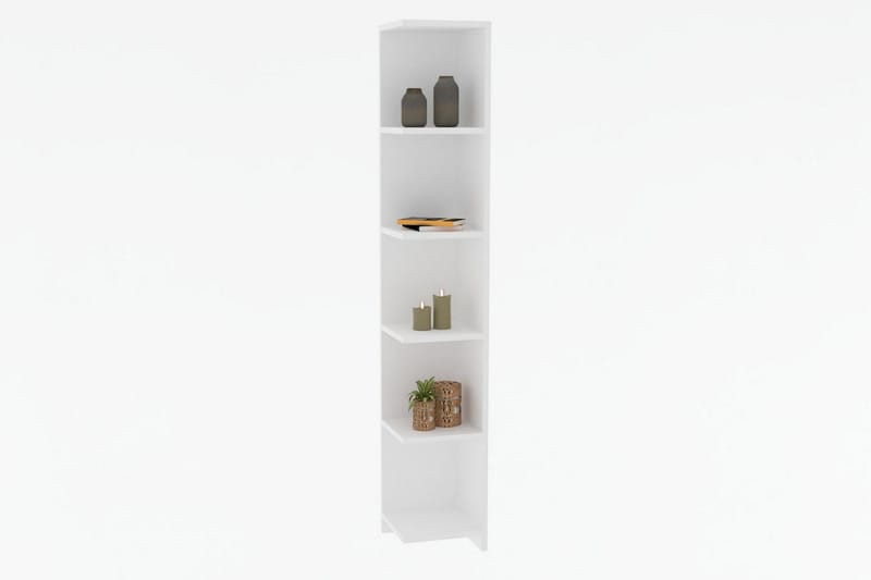 Rinorea Bokhylla 25x160 cm - Vit - Förvaring - Hylla - Bokhylla