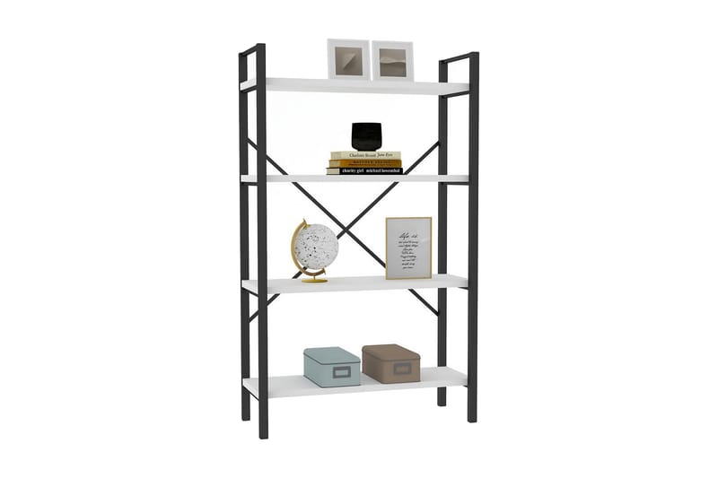 Rinorea Bokhylla 60x100 cm - Vit - Förvaring - Hylla - Bokhylla