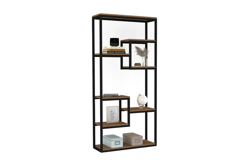 Rinorea Bokhylla 85x182 cm - Brun - Förvaring - Hylla - Bokhylla