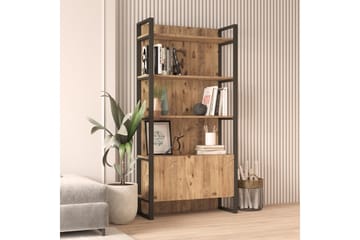 Rinorea Bokhylla 90x180 cm - Grön - Förvaring - Hylla - Bokhylla