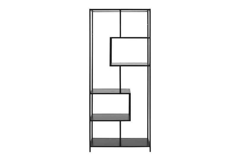 Seaford Bokhylla 77 cm i Metall - Svart - Förvaring - Hylla - Bokhylla