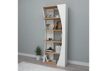 Selge Bokhylla 63,6 cm i Ek - Vit - Förvaring - Hylla - Bokhylla