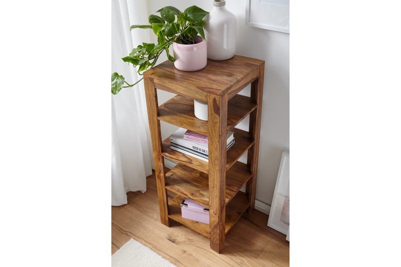 Shalanta Bokhylla - Trä/natur - Förvaring - Hylla - Bokhylla