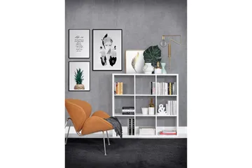 Singleton Bokhylla 107 cm - Vit - Förvaring - Hylla - Bokhylla