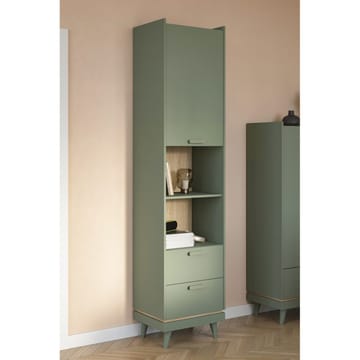 Bokhylla Skandinavisk 1 Dörr 2 Lådor - Förvaring - Hylla - Bokhylla