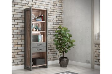 Strumica Bokhylla 43x68 cm - Brun/Grå - Förvaring - Hylla - Bokhylla