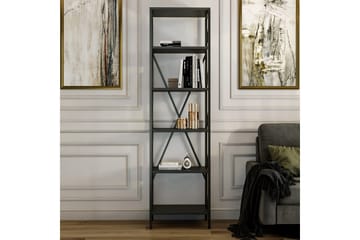 Bokhylla Suadiye Bokhylla 50 cm Antracit,Svart - Förvaring - Hylla - Bokhylla