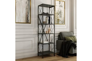 Bokhylla Suadiye Bokhylla 50 cm Antracit,Svart - Förvaring - Hylla - Bokhylla