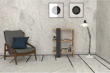 Terasa Bokhylla 52 cm - Valnöt|Grå - Förvaring - Hylla - Bokhylla