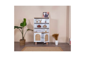 Bokhylla Terra Vit / Ek - Vit - Förvaring - Hylla - Bokhylla