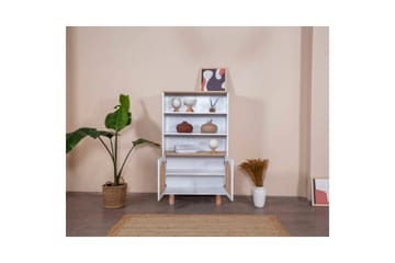 Bokhylla Terra Vit / Ek - Vit - Förvaring - Hylla - Bokhylla