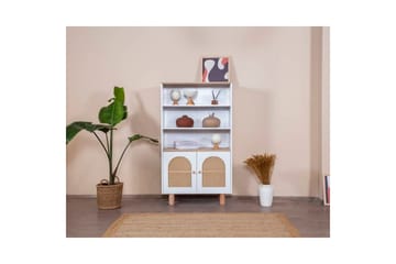 Bokhylla Terra Vit / Ek - Vit - Förvaring - Hylla - Bokhylla