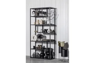 Teun Bokhylla 35x85 cm - Svart - Förvaring - Hylla - Bokhylla