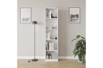 Bokhylla Ticoman Vit - Vit - Förvaring - Hylla - Bokhylla