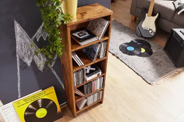 Ticon Bokhylla 30 cm i Valnöt - Brun - Förvaring - Hylla - Bokhylla