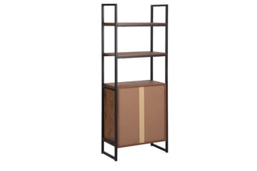 Tifton Bokhylla 61 cm i Mörkt Trä - Brun - Förvaring - Hylla - Bokhylla