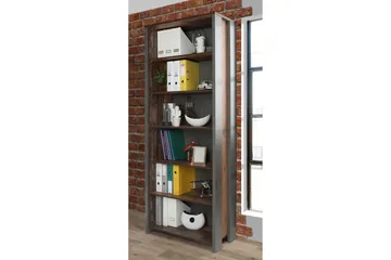 Torelles Bokhylla 42x87 cm - Brun/Grå - Förvaring - Hylla - Bokhylla