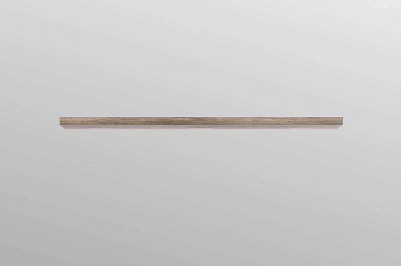 Vägghylla Breage 25x140 cm - Brun - Förvaring - Hylla - Bokhylla