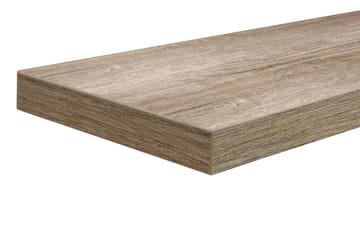 Vägghylla Breage 25x140 cm - Brun - Förvaring - Hylla - Bokhylla