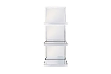 Vägghylla Viboras 41x20 cm - Spegeleffekt/Silver - Förvaring - Hylla - Bokhylla