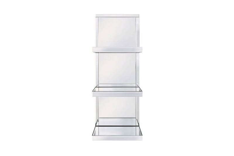 Vägghylla Viboras 41x20 cm - Spegeleffekt/Silver - Förvaring - Hylla - Bokhylla