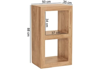 Vardaman Bokhylla - Trä/natur - Förvaring - Hylla - Bokhylla