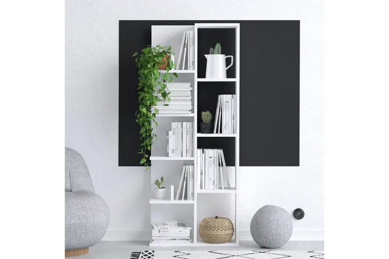 Viva Bokhylla 60x18 cm Vit - Hanah Home - Förvaring - Hylla - Bokhylla