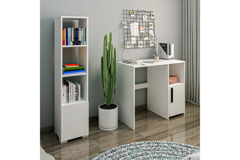 Brenn Bokhylla 31 cm - Vit - Förvaring - Hylla - Bokhylla