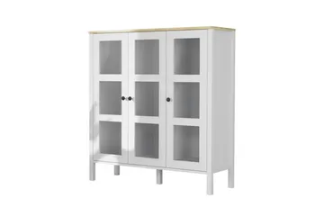 Cadrel Bokhylla 112 cm - Natur/Vit - Förvaring - Hylla - Bokhylla