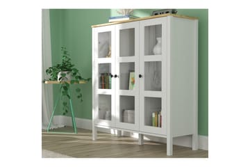 Cadrel Bokhylla 112 cm - Natur/Vit - Förvaring - Hylla - Bokhylla