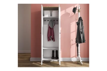 Calyra Hyllsystem 63x190 cm - Natur/Vit - Förvaring - Hylla - Hyllsystem